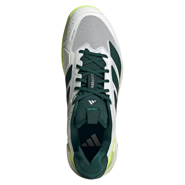 Men's adizero Ubersonic 5 Court Shoes Footwear White and Aurora Ivy