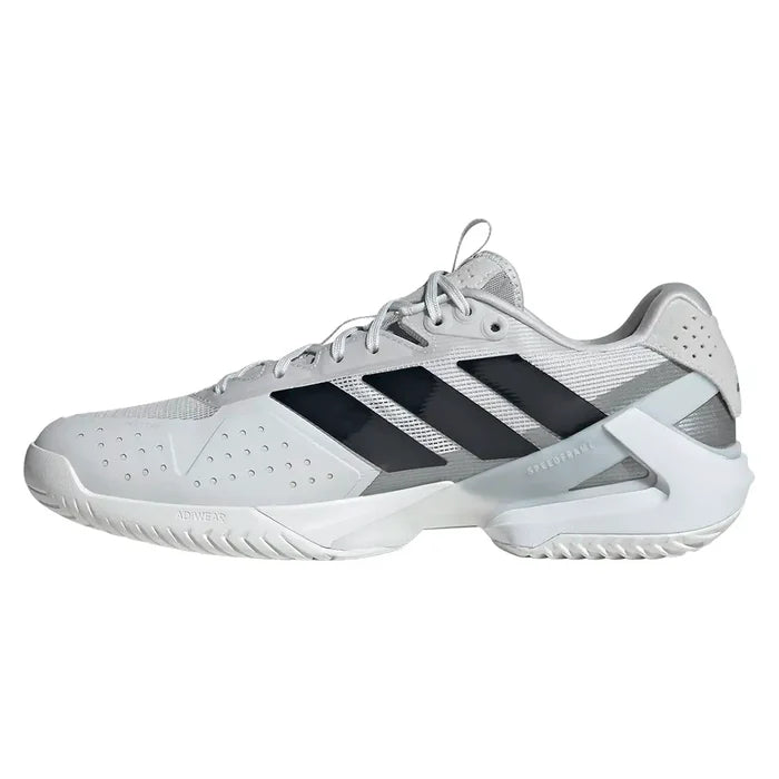 Men's Adizero Ubersonic 5 Shoes Dash Grey and Aurora Ink