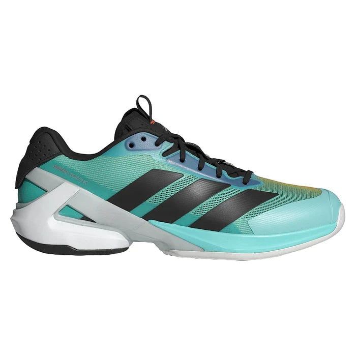 Men's Adizero Ubersonic 5 Shoes Flash Aqua and Core Black