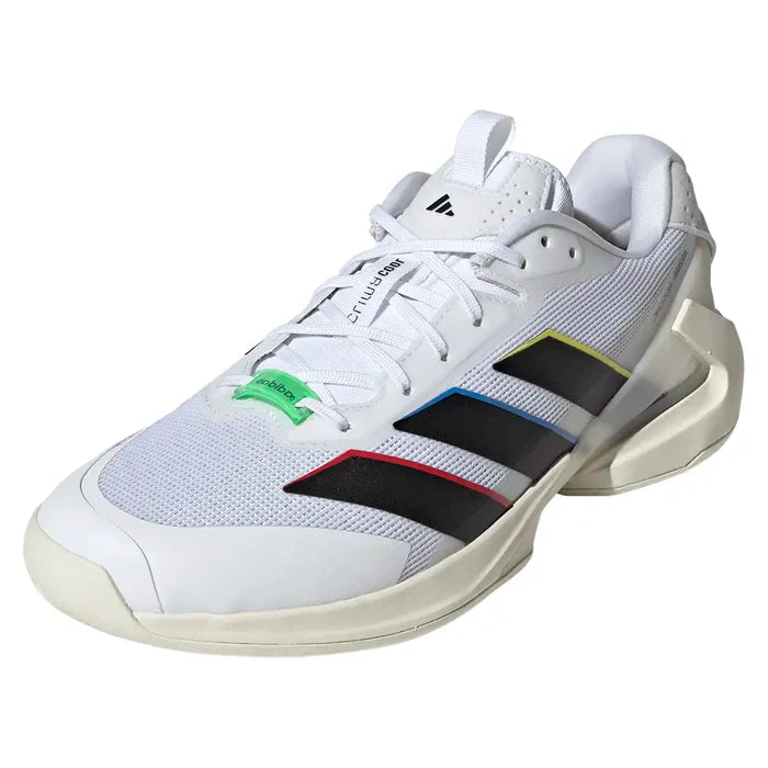 Men's Adizero Ubersonic 5 Shoes White and Black
