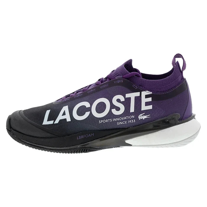 Men's AG-LT25 Lite Court Shoes Purple and Black