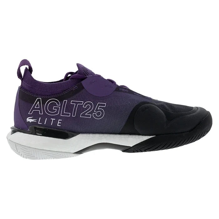 Men's AG-LT25 Lite Court Shoes Purple and Black