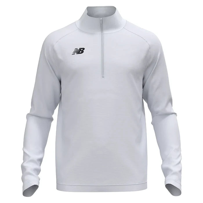 Men's Athletics Half Zip 2.0 White and Team Black