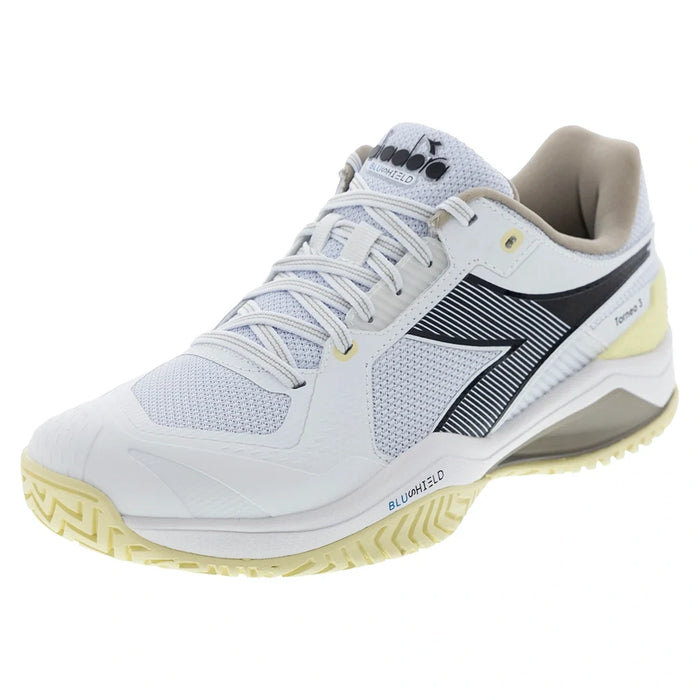 Men's Blushield Torneo 3 AG Shoes White and Black