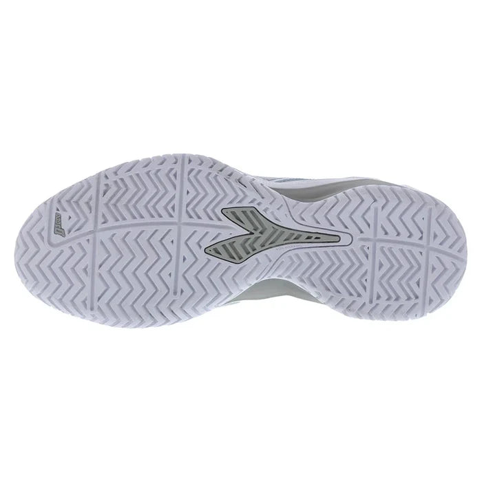 Men's Blushield Torneo 3 Court Shoes White and Silver