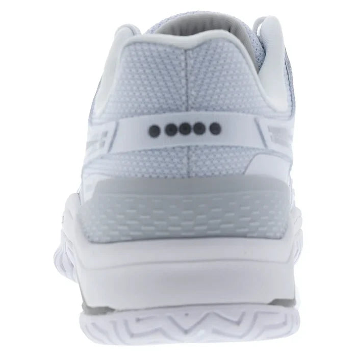 Men's Blushield Torneo 3 Court Shoes White and Silver