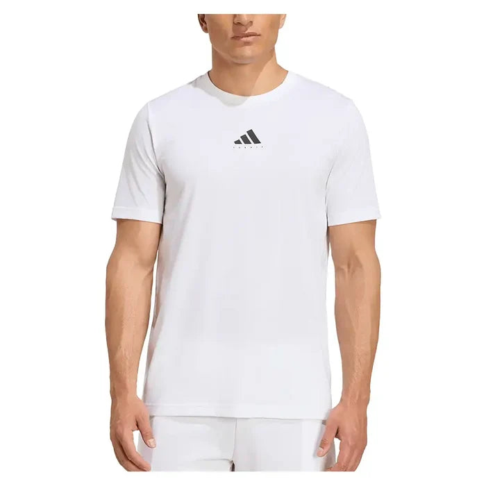 Men's Category Graphic Tee White and Black