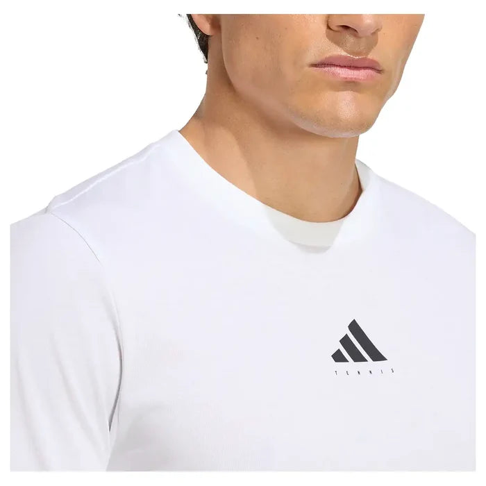Men's Category Graphic Tee White and Black
