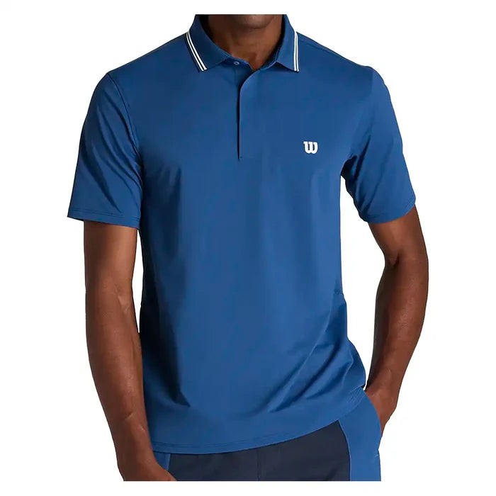 Men's Challengers Technical Polo Blue Quartz