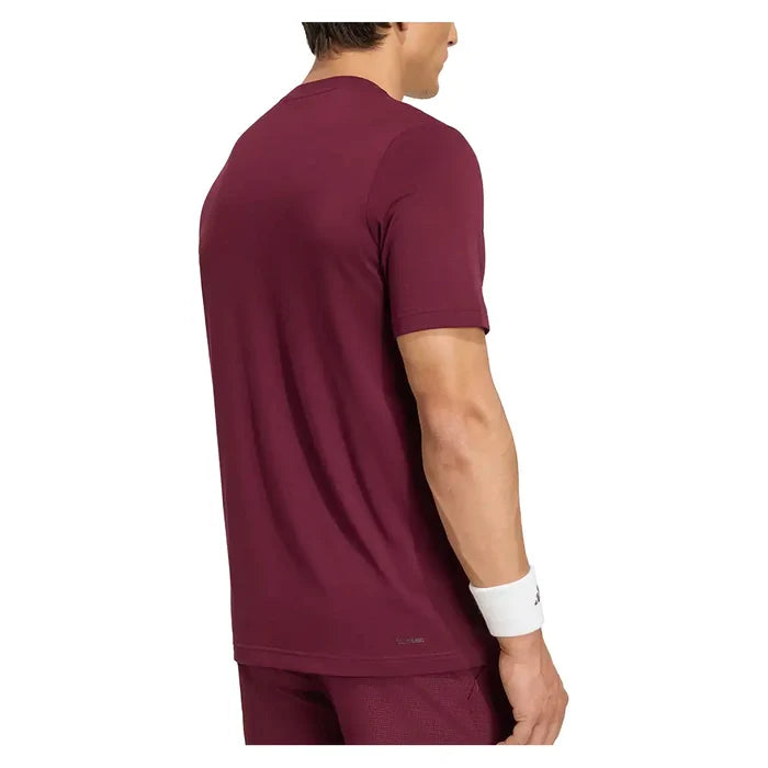 Men's Classic Graphic Tee Maroon