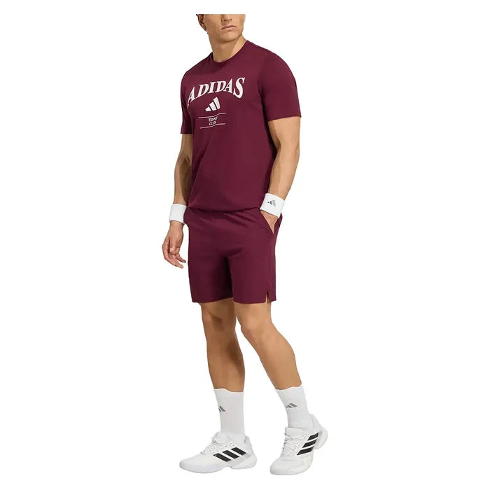 Men's Classic Graphic Tee Maroon