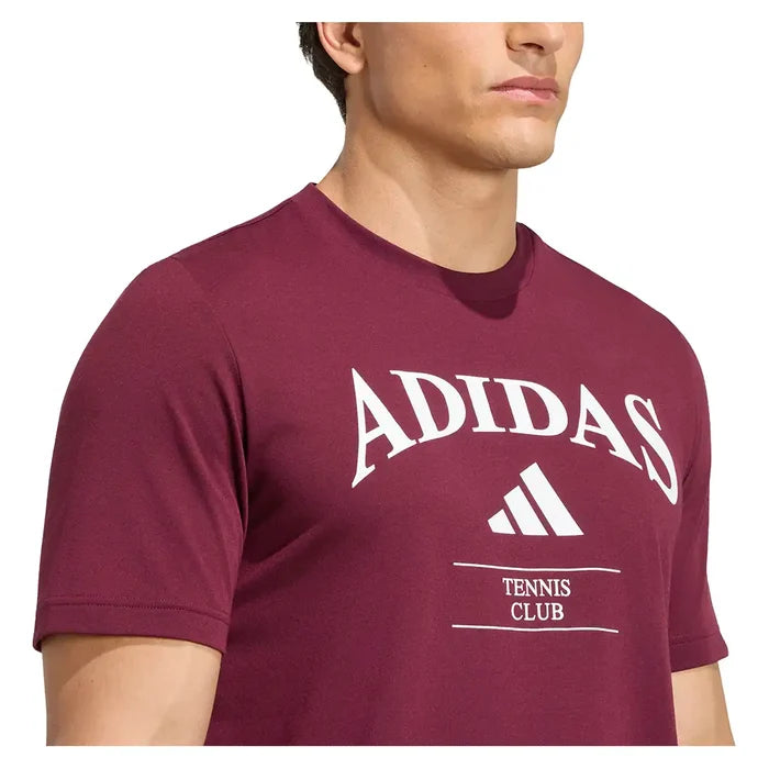 Men's Classic Graphic Tee Maroon