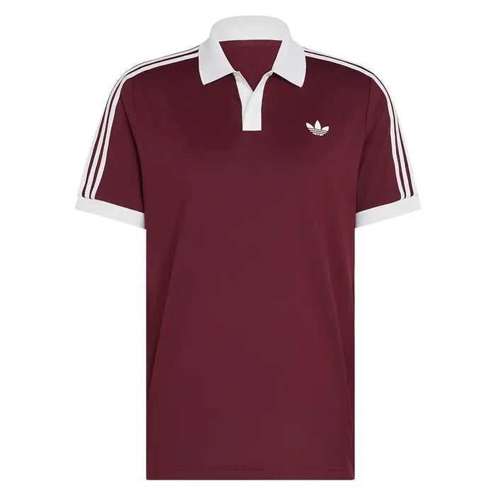 Men's Classics Polo Maroon and White