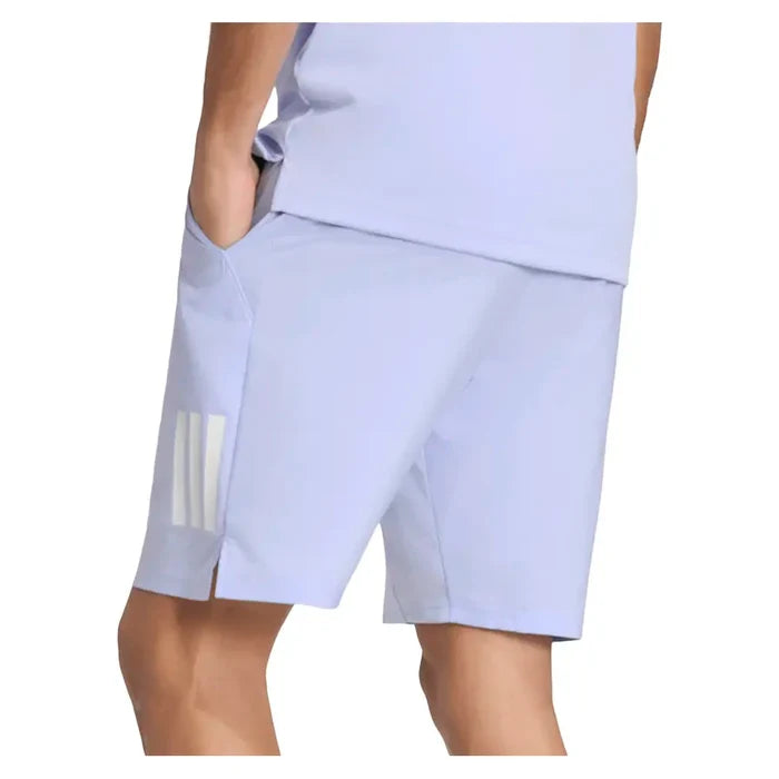 Men's Club 3 Stripe 7 Inch Short Violet Tone
