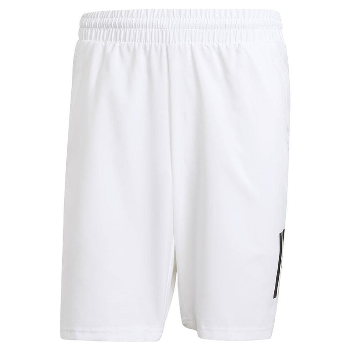 Men's Club 3 Stripe 7 inch Short White