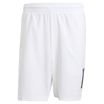 Men's Club 3 Stripe 7 inch Short White
