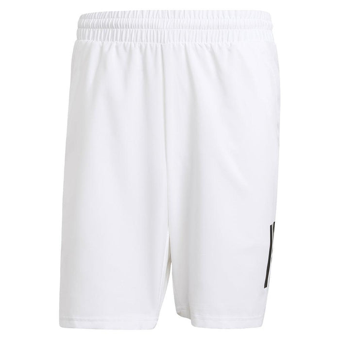 Men's Club 3 Stripe 9 inch Short White