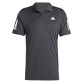 Men's Club 3 Stripe Polo Black