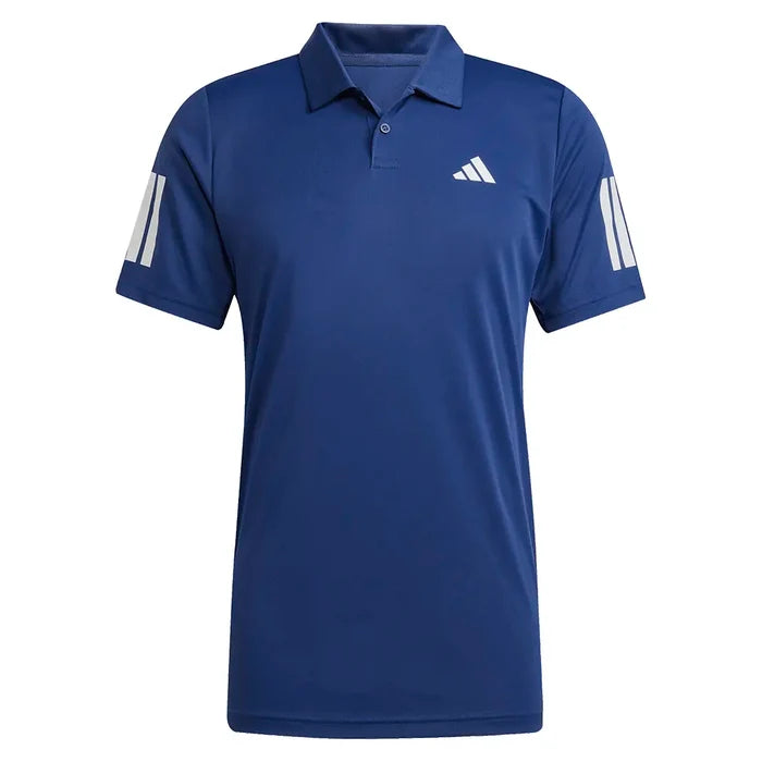 Men's Club 3 Stripe Polo Dark Blue
