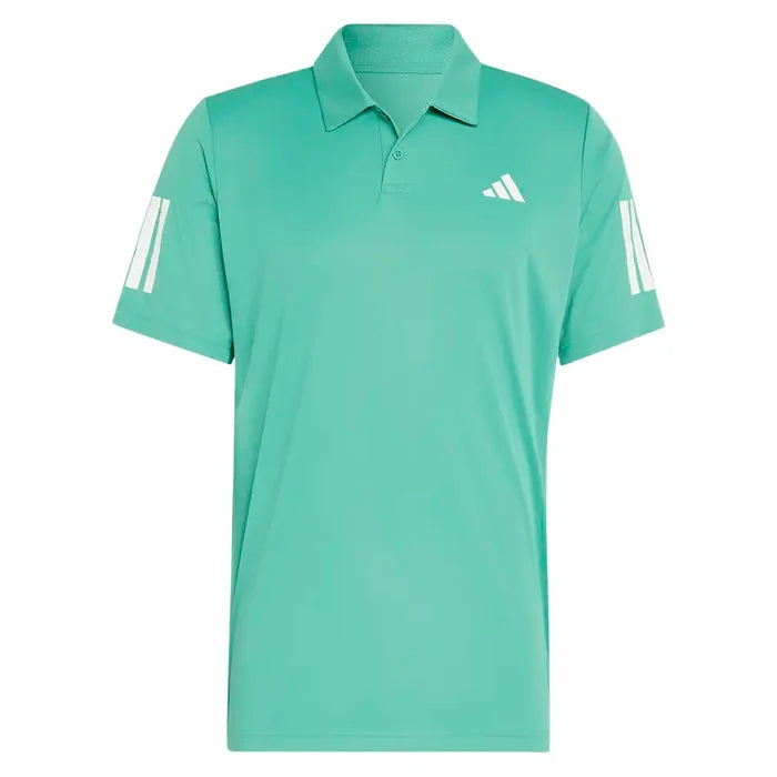 Men's Club 3 Stripe Polo Semi Court Green