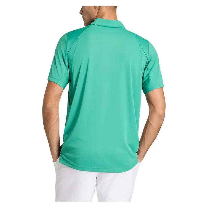 Men's Club 3 Stripe Polo Semi Court Green