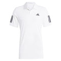 Men's Club 3 Stripe Polo White