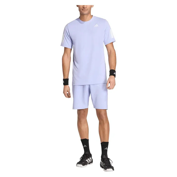 Men's Club 3 Stripe Tee Violet Tone
