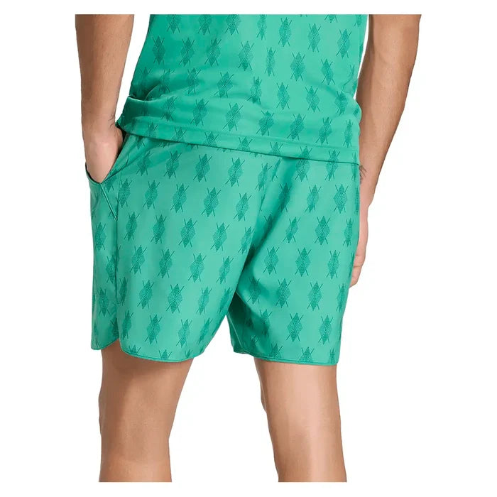 Men's Club Graph 7 Inch Shorts Semi Court Green