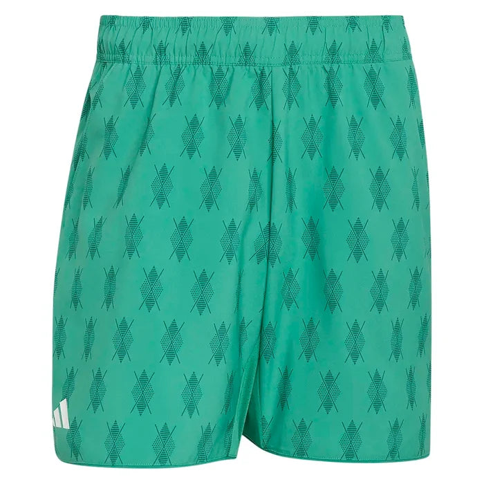 Men's Club Graph 9 Inch Shorts Semi Court Green