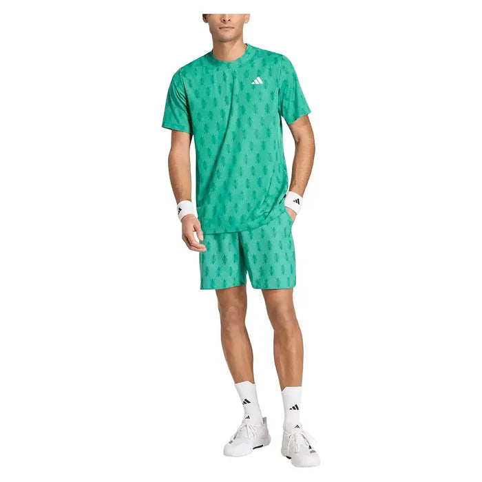 Men's Club Graph 9 Inch Shorts Semi Court Green