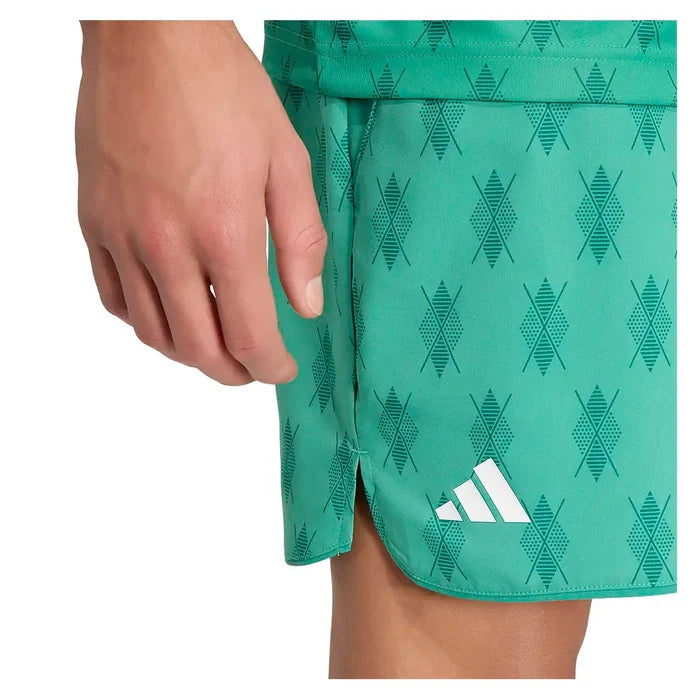 Men's Club Graph 9 Inch Shorts Semi Court Green