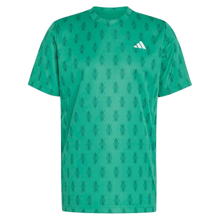 Men's Club Graph Tee Semi Court Green