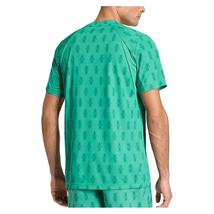 Men's Club Graph Tee Semi Court Green