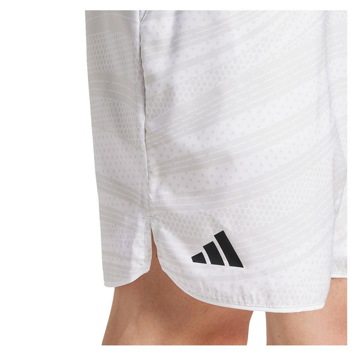 Men's Club Graphic 9in Short White