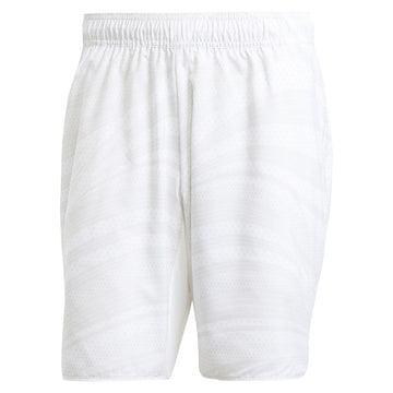 Men's Club Graphic 9in Short White