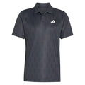 Men's Club Graphic Polo Carbon and Black