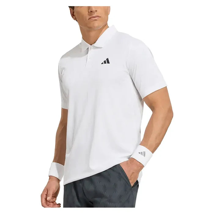 Men's Club Graphic Polo White and Dash Grey