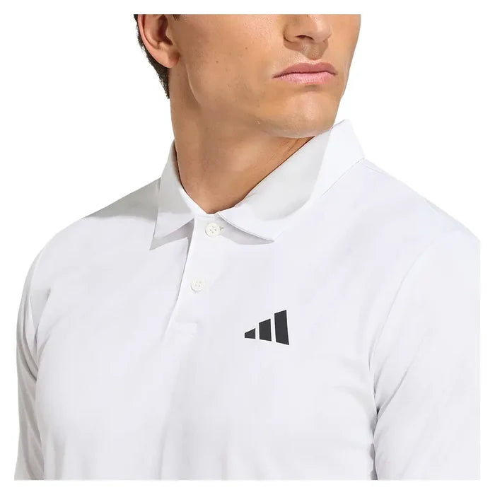 Men's Club Graphic Polo White and Dash Grey