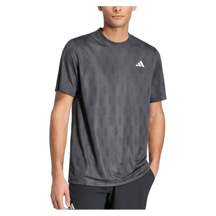 Men's Club Graphic Tee Carbon and Black