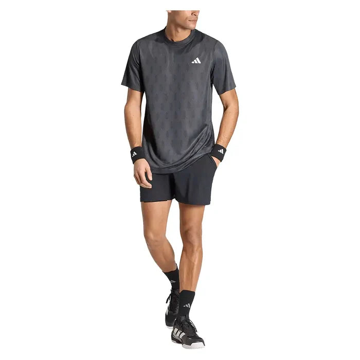 Men's Club Graphic Tee Carbon and Black
