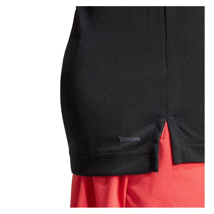 Men`s Club Tennis Polo Black