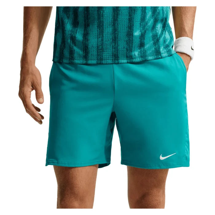 Men's Court Dri-FIT Victory 7 Inch Short, Nike, 300 Energy/White, Pickleball Express, FD5380-H26-300-ENERGY-WHITE-1