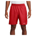 Men's Court Dri-FIT Victory 9 Inch Short University Red and White
