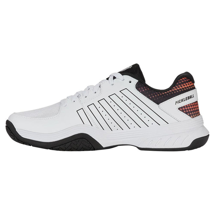 Men's Court Express Pickleball Court Shoes White and Dubarry