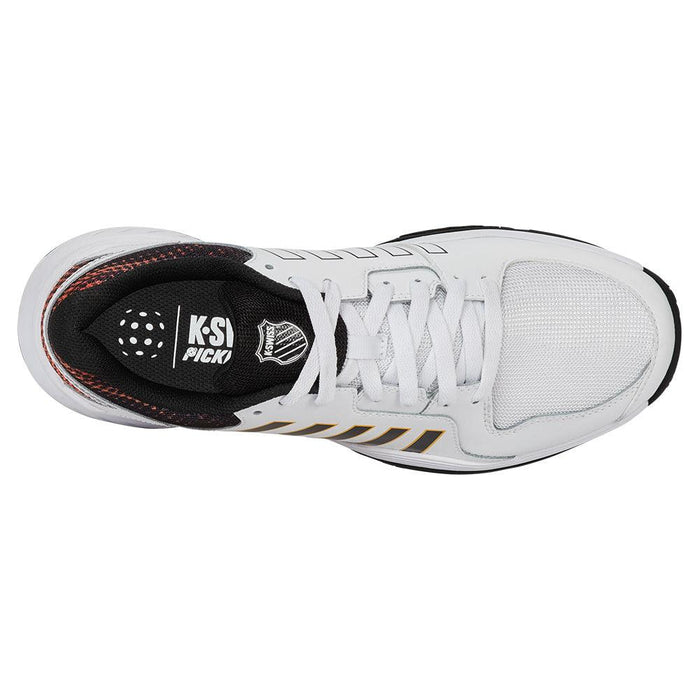 Men's Court Express Pickleball Court Shoes White and Dubarry
