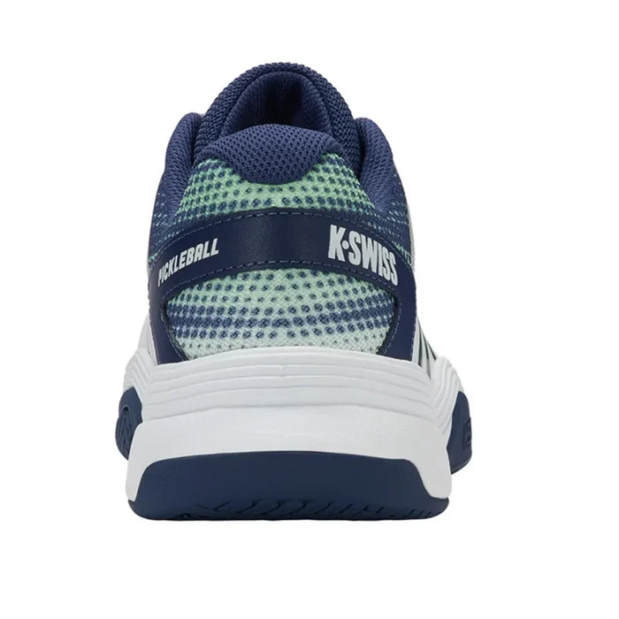 Men's Court Express Pickleball Court Shoes White and Oceana