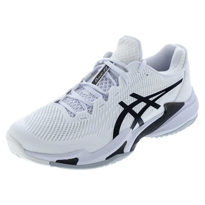 Men's Court FF 3 Court Shoes White and Black