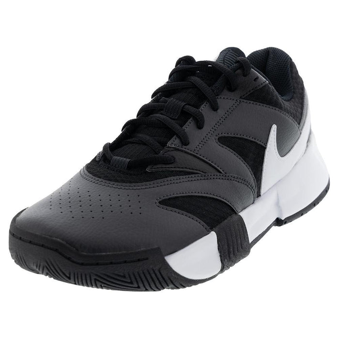 Men's Court Lite 4 Shoes Black and White
