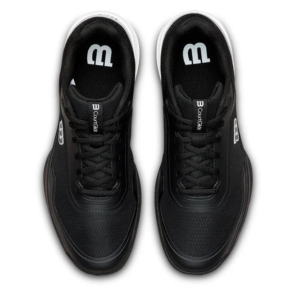 Men's CourtGlide Shoes Black and Warm Taupe