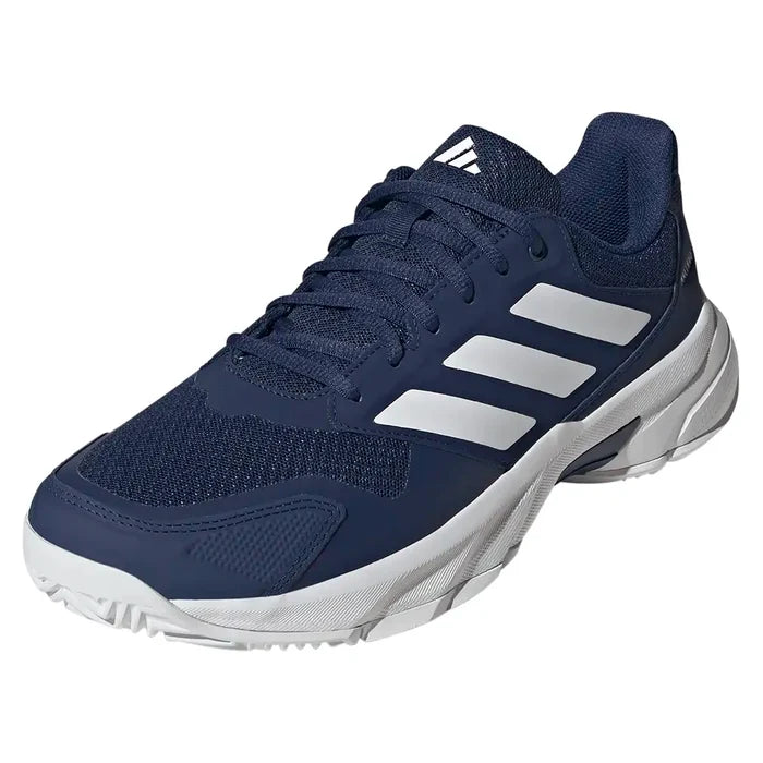 Men's CourtJam Control 3 Shoes Dark Blue and White